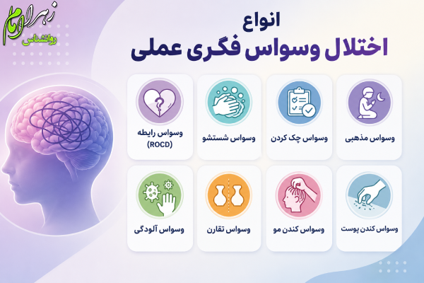 انواع اختلال وسواس